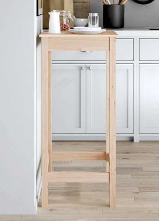 Bartafel 100X50X110 Cm Massief Grenenhout