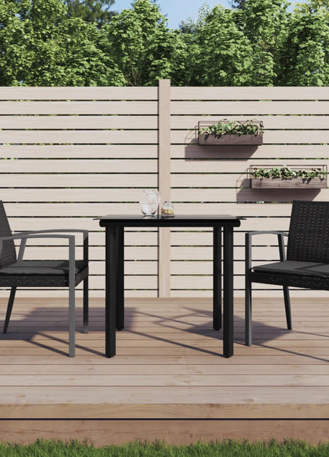5-Delige Tuinset Met Kussens Poly Rattan En Staal