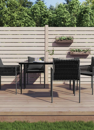 Tuinstoelen Met Kussens 54X61X83 Cm Poly Rattan