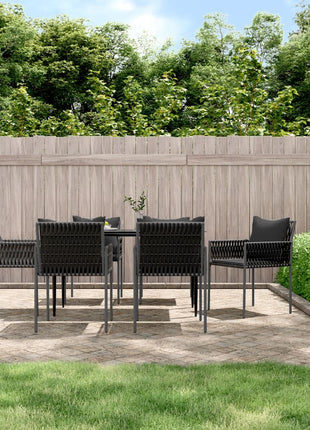 Tuinstoelen Met Kussens 54X61X83 Cm Poly Rattan