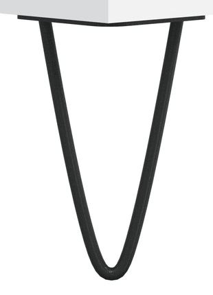 Badkamerkast 30X30X190 Cm Bewerkt Hout Wit