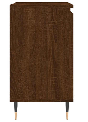 Badkamerkast 58X33X60 Cm Bewerkt Hout Bruin Eikenkleur