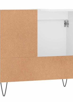 Badkamerkast 65x33x60 cm bewerkt hout wit