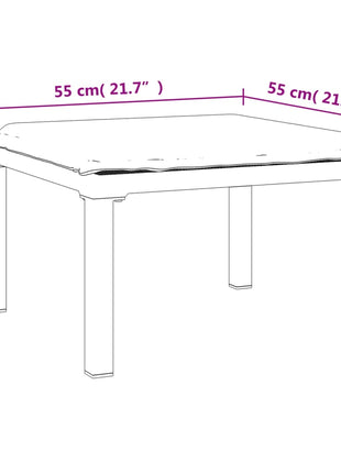 4-Delige Loungeset Poly Rattan Zwart En Grijs