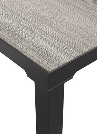 7-Delige Loungeset Poly Rattan Zwart En Grijs