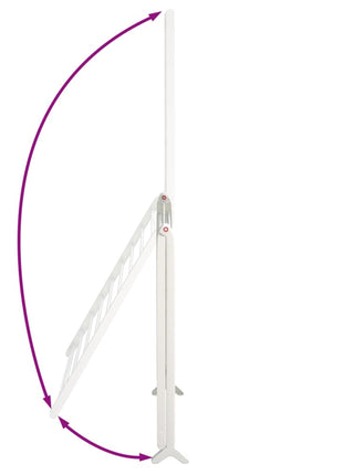 Droogrek Voor Badkuip Uitschuifbaar 53-90 Cm Aluminium