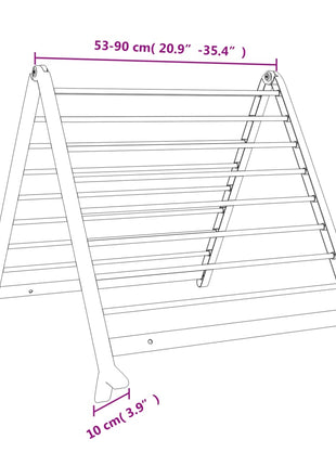 Droogrek Voor Badkuip Uitschuifbaar 53-90 Cm Aluminium