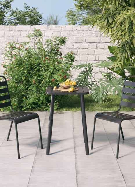 11-Delige Tuinset Staal Antracietkleurig