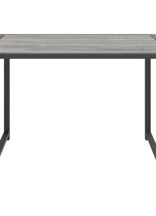Tuintafel 55X40X37 Cm Staal Antracietkleurig