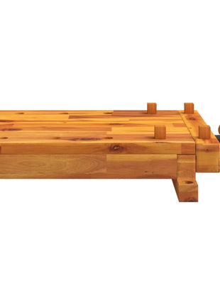Tafelwerkbank Met Bankschroef 52X44X9,5 Cm Massief Acaciahout