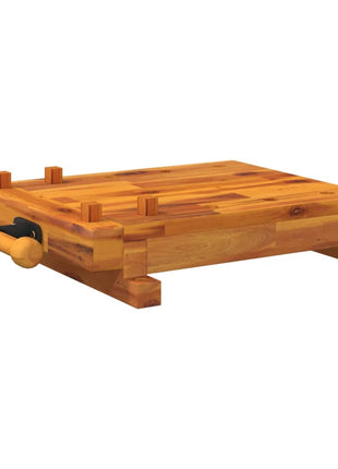 Tafelwerkbank Met Bankschroef 52X44X9,5 Cm Massief Acaciahout