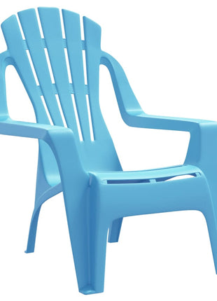 Kindertuinstoelen 2 st hout-look 37x34x44 cm polypropeen blauw