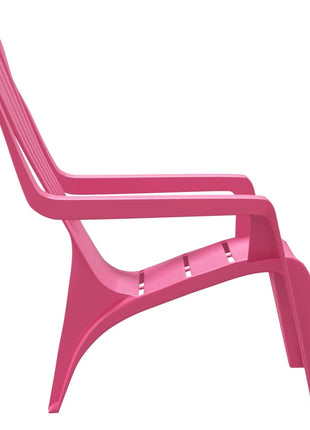 Kindertuinstoelen 2 st hout-look 37x34x44 cm polypropeen roze