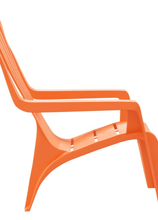 Kindertuinstoelen 2 st hout-look 37x34x44 cm polypropeen oranje