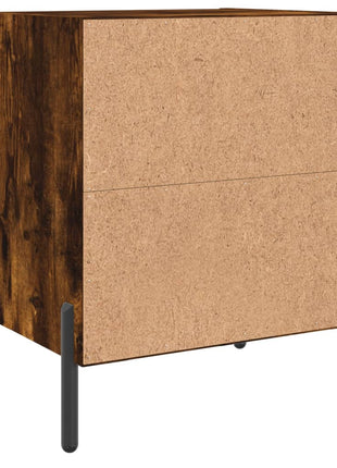 Nachtkastjes 40X35X47,5 Cm Bewerkt Hout Kleur