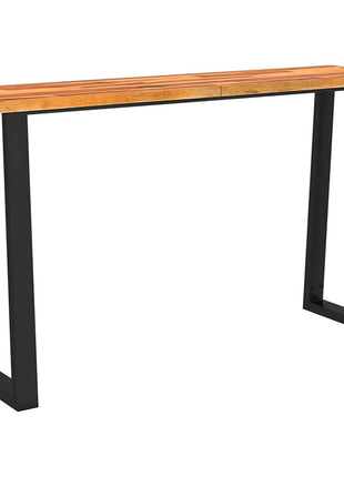 Wandtafel Met Natuurlijke Rand Massief Acaciahout