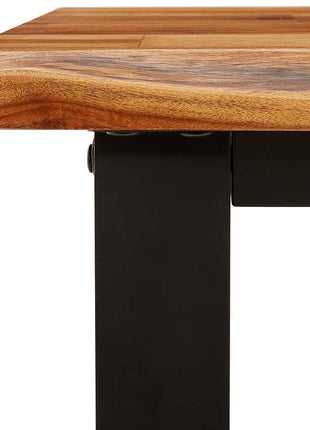 Wandtafel Met Natuurlijke Rand Massief Acaciahout