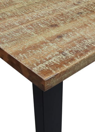 Eettafel 200x90x75 cm massief acaciahout