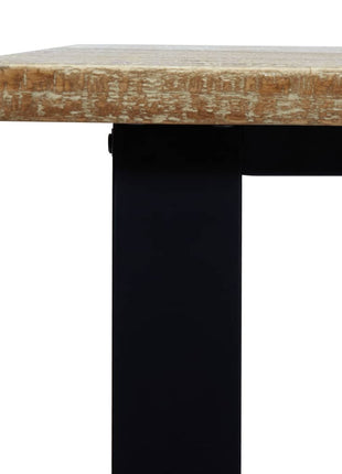 Eettafel 200x90x75 cm massief acaciahout