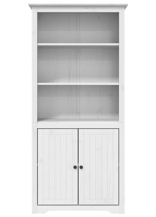 Boekenkast Bodo 82X40X173 Cm Massief Grenenhout