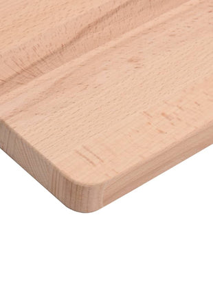 Bureaublad 110x55x2,5 cm massief beukenhout