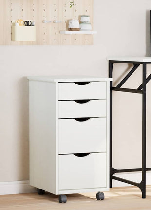 Ladekast Moss Verrijdbaar Massief Grenenhout