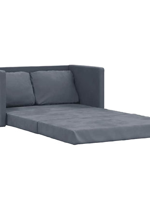 Slaapbank Vloermodel 2-In-1 122X204X55 Cm Fluweel
