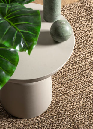 Vloerkleed ZIZUR binnen en buiten 80x150 cm jute look