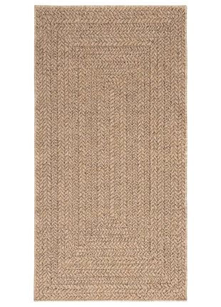 Vloerkleed ZIZUR binnen en buiten 80x150 cm jute look