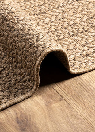Vloerkleed ZIZUR binnen en buiten 80x150 cm jute look