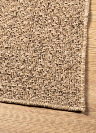Vloerkleed ZIZUR binnen en buiten 80x150 cm jute look