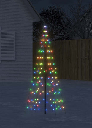 Led-Kerstboom Aan Vlaggenmast 3000 Leds Kleurrijk Multikleur