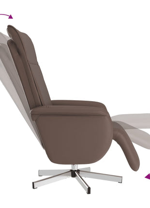 Fauteuil Verstelbaar Met Voetensteun Kunstleer