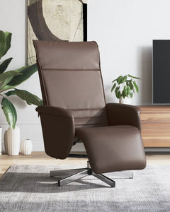 Fauteuil Verstelbaar Met Voetensteun Kunstleer