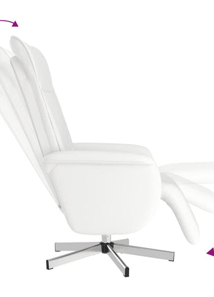 Massagestoel Verstelbaar Met Voetensteun Kunstleer