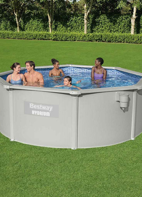 Hydrium Zwembad frame bovengronds rond 360x120 cm