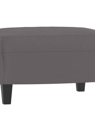 Fauteuil Met Voetenbank 60 Cm Kunstleer