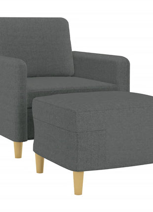 Fauteuil Met Voetenbank 60 Cm Stof
