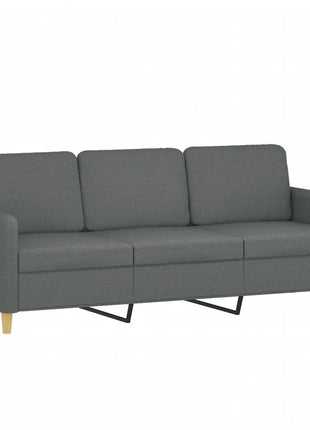Driezitsbank Met Voetenbank 180 Cm Stof
