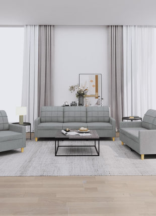 3-Delige Loungeset Stof