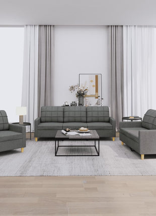 3-Delige Loungeset Stof