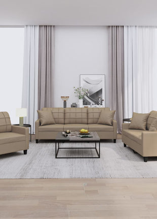 3-Delige Loungeset Kunstleer