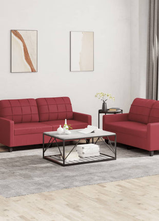 2-Delige Loungeset Kunstleer