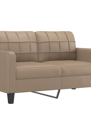 3-Delige Loungeset Met Kussens Kunstleer
