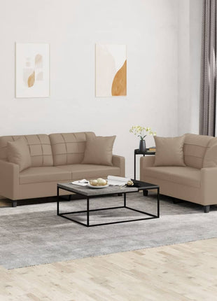 2-Delige Loungeset Kunstleer