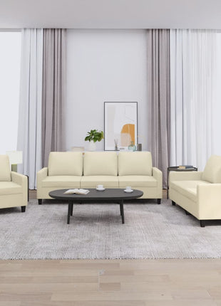 3-Delige Loungeset Kunstleer