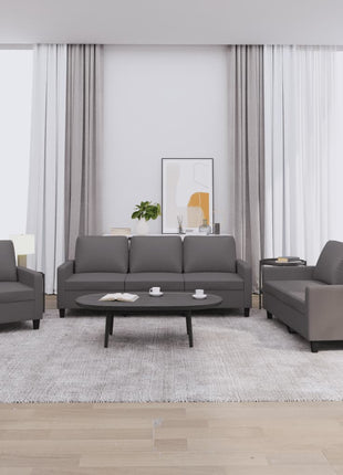 3-Delige Loungeset Kunstleer