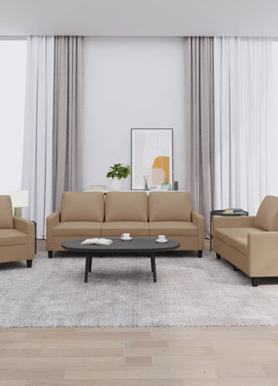 3-Delige Loungeset Kunstleer
