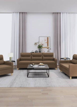 3-Delige Loungeset Stof