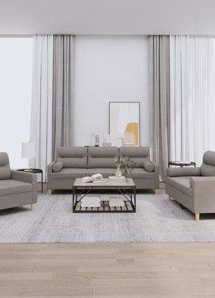 3-Delige Loungeset Stof